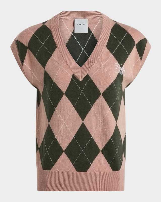 Avika Argyle Vest